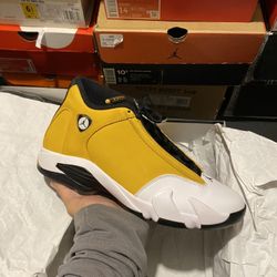Jordan Light Ginger 14s size 11 VNDS