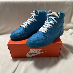 Nike Air Jordan 1 Retro High Blue Lagoon Gatorade Cool Blue Size 9.5