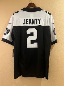 Ashton Jeanty #2 Las Vegas Raiders Black Jersey Vapor Limited Edition Size Medium