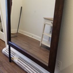 Framed Dresser Mirror 