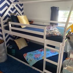 Twin House Bunk Bed
