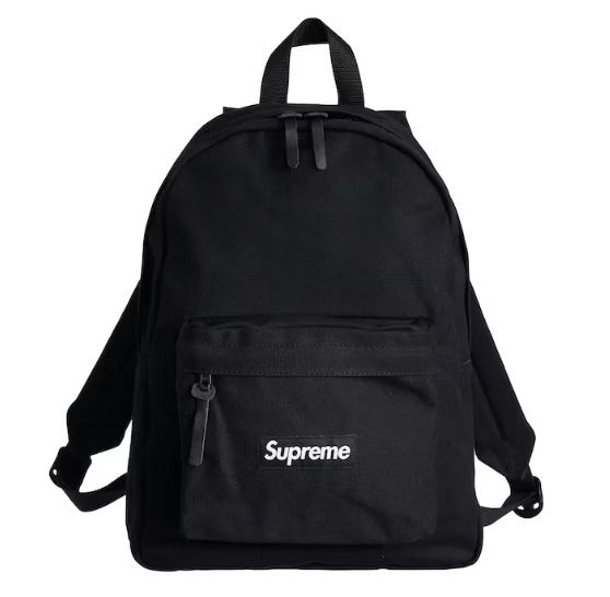 Supreme Canvas Backpack Black FW20 New In Bag Box Logo New York