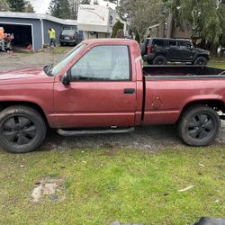 GMC OBS short bed project 