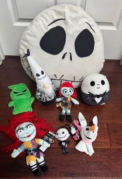 Nightmare Before Christmas Plush Lot $15 for All