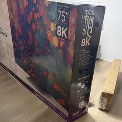 BRAND NEW 75” TV *UNOPENED*TV*75”