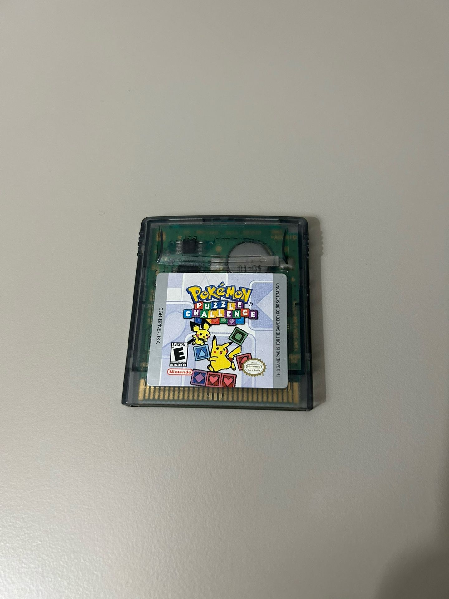 GBC Pokemon Puzzle Challenge