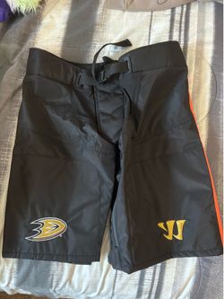 Anaheim Ducks Warrior hockey pants SHELL ONLY  new