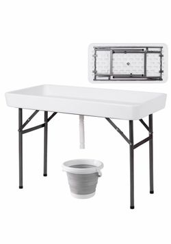 4 Foot Party Ice Folding Table