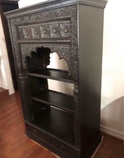 Spanish Fausto Palanco brown cabinet