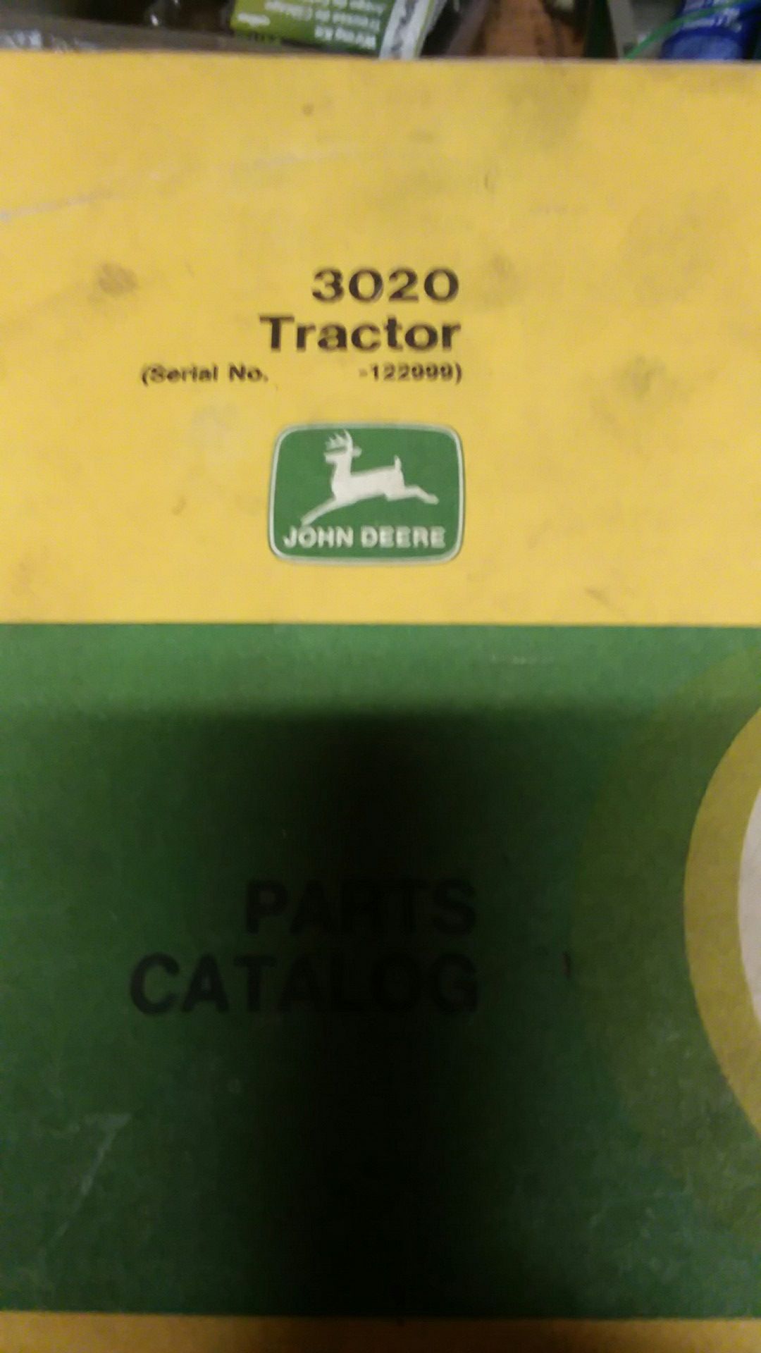 John deerTractor manual