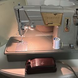 Vintage singer sewing machine