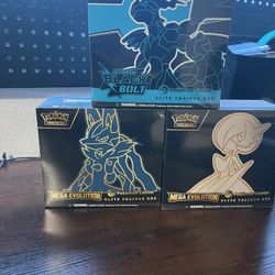 Pokémon Black Bolt And Mega Evolution Pokémon Center Etbs
