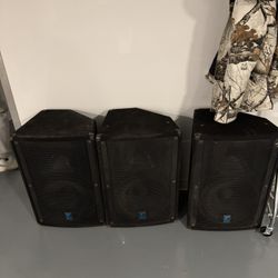 Yorkville Elite Passive Speakers Set Of 3