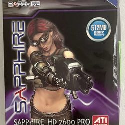 Sapphire ATI Radeon HD 2600 PRO, 512MB DDR2. AGP Graphics Card (188-04E52-002SA)