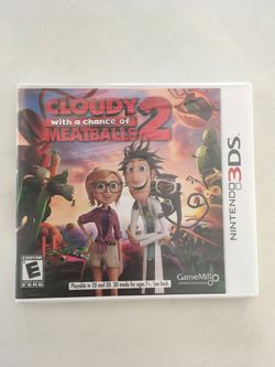 3DS cloudy with a chance of meatballs 2