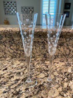 Waterford Marquis mini heart champagne flute
