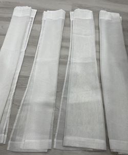 Window 4 White Panels  47”l X54”w