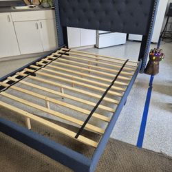 Queen bed frame with Box Spring