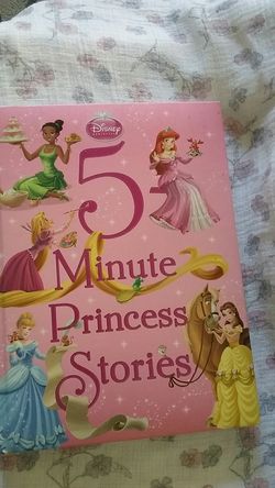 5 minute princess stories book