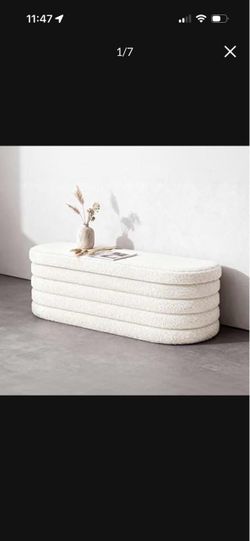 LOW PRICE MOVING-$550 RETAIL BOUCLE