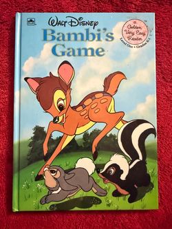 Disney Bambi’s Game Golden Book