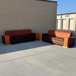 *Free Delivery* New Custom Commercial Couch Sofa Set