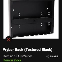 Snap On Prybar Rack KAPR24PVB