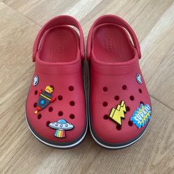 Toddler Red Crocs
