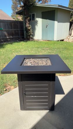 Outdoor Propane Fire Pit Table