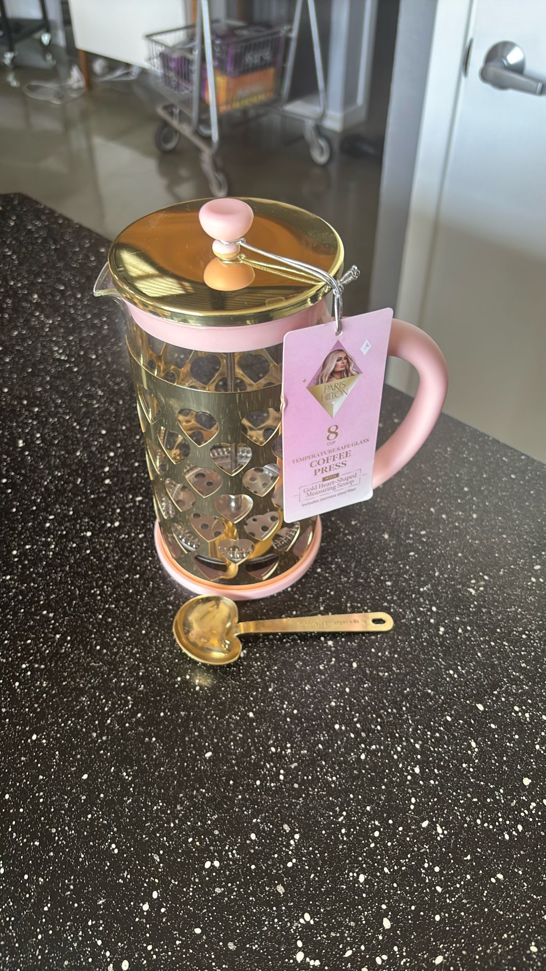 Paris Hilton Coffee Press