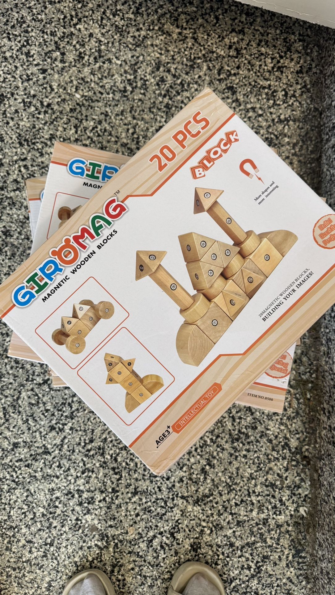 Magnetic Wooden Blocks