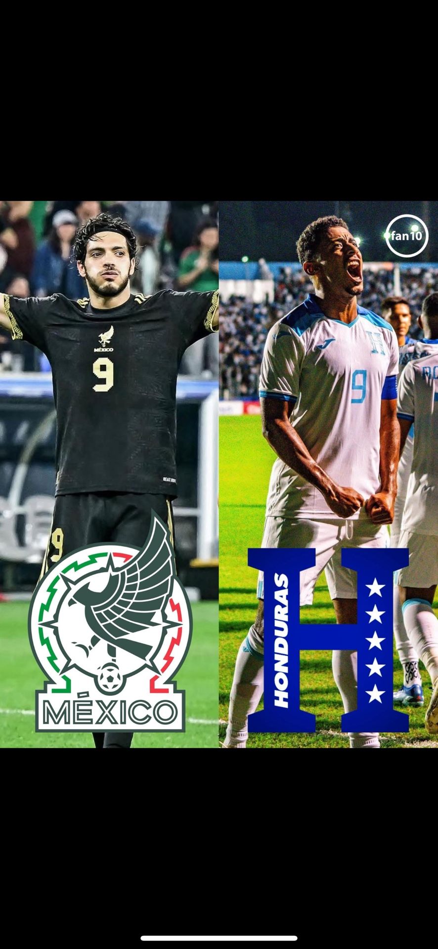 México Vs Honduras Semifinal