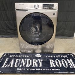 Samsung Stackable VRT Front Load Washer Washer Model: WF45R6100AC