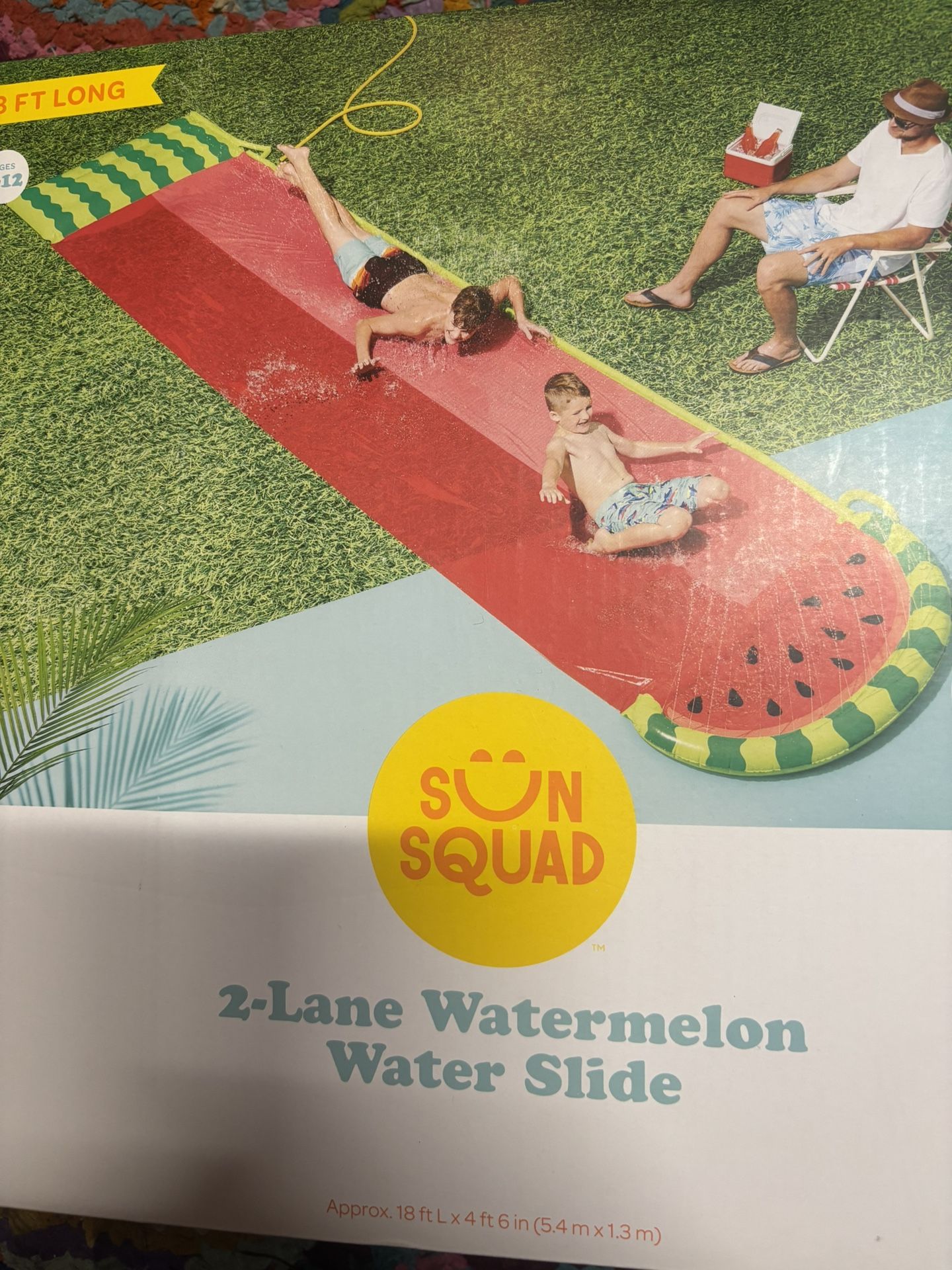 Sun Squad Waterslide For Summer!