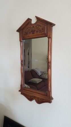 Small wall mirror