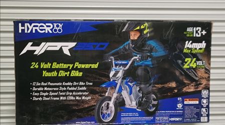 24V Battery Powered Youth Dirt Bike