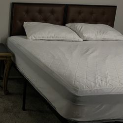 King Size Mattress & 18” Bed Frame 