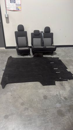 Ram pro master City Rear Seats And Floor Mat (2017)