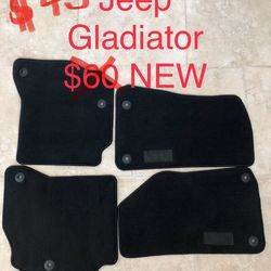 Original carpet floor mats for Jeep Gladiators. Never used