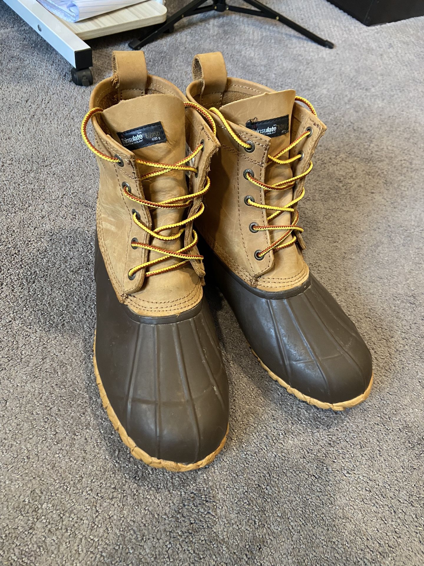 Cabela’s Duck Boots-Men’s 12