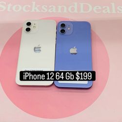 Sale: Apple iPhone 12 64Gb Unlocked 