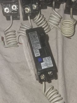 Gfci Arc Faults breakers Murray Siemens 15 & 20 amps