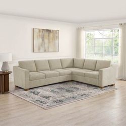 New Thomasville Ellsford L-Shaped Sectional – Beige – $999 Costco Retail - Delivery Available