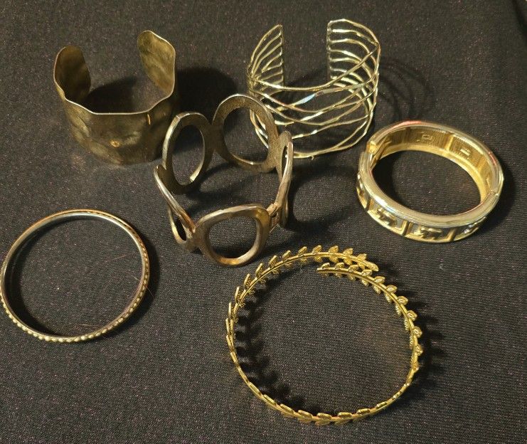 Gold tone Bracelet Bundle