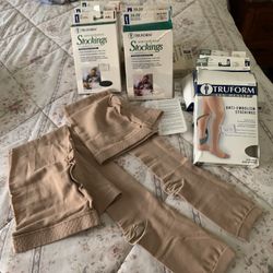 Leg Health- Compression Stockings. NEW. Chino, Ca