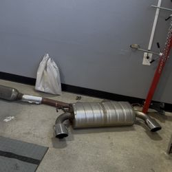 OEM Mitsubishi Lancer Evo X exhaust 