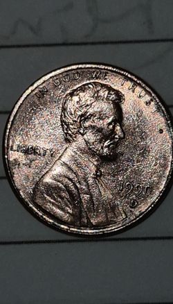 1990 D lincoln cent (DDR)-(DDO) Error