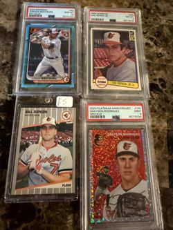 Orioles Card Lot PSA 10 RCs Ripken Rookie Holliday /99 Westburg Rodriguez