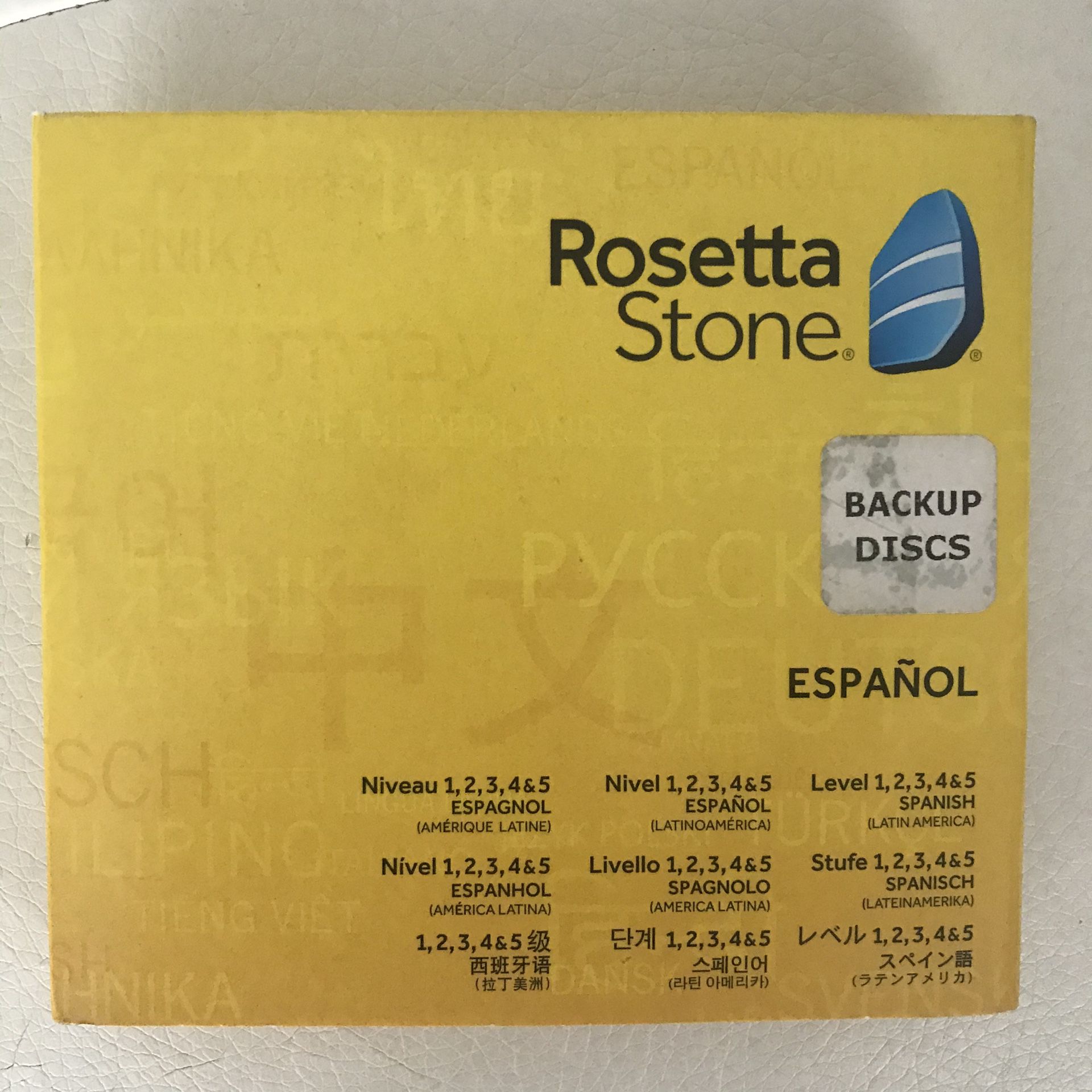 Rosetta Stone. Spanish