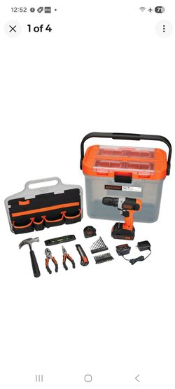 Black and decker 20V drill/driver project kit